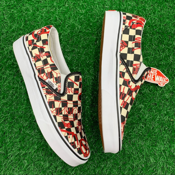 Vans Classic Slip On Vans Crew Checkerboard - Picture 4 of 8